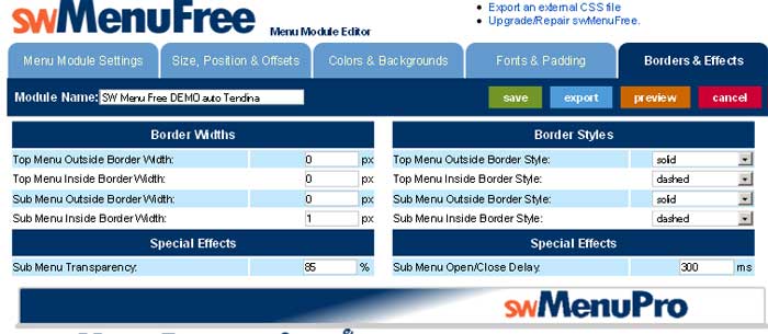 demo swmenufree demo swmenufree